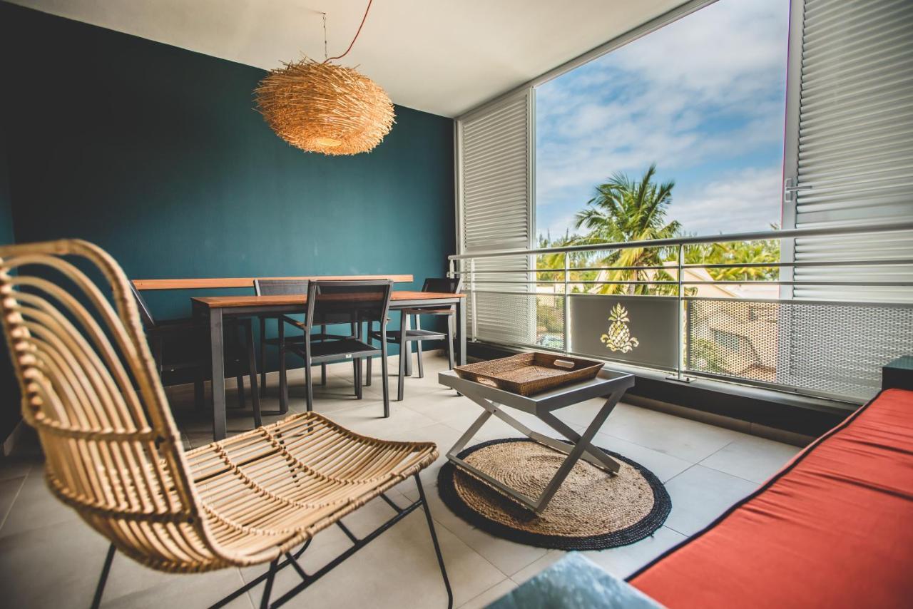 Escale Tropicale, Appart Vue Mer A 2 Min Du Lagon Apartment Saint-Gilles Les Bains Exterior photo